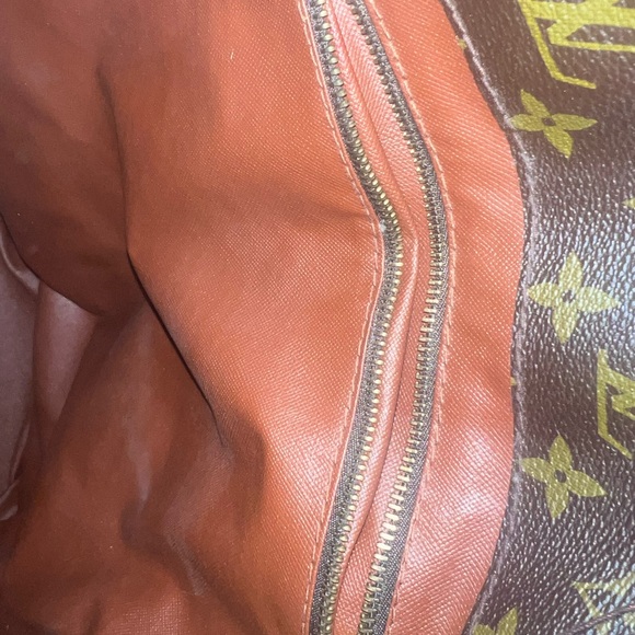 Monogram Tote with Brown and Tan Accents - Picture 7 of 9